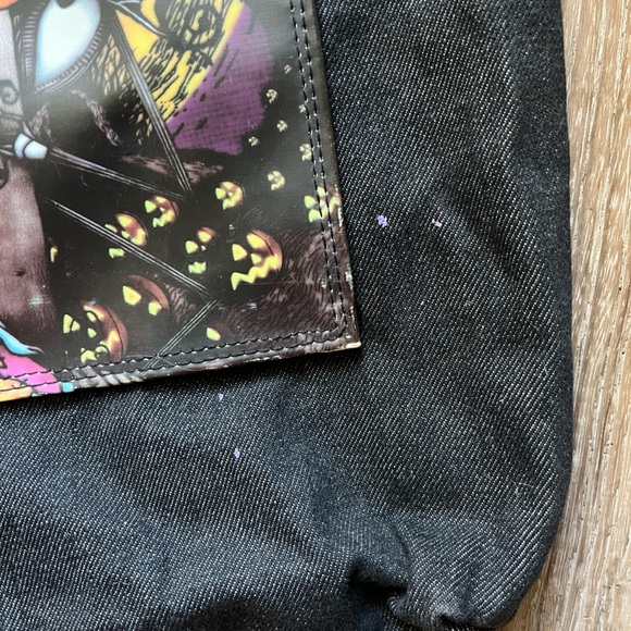 Nightmare Before Christmas Crossbody Tote Purse Bag with Pockets - Picture 4 of 8